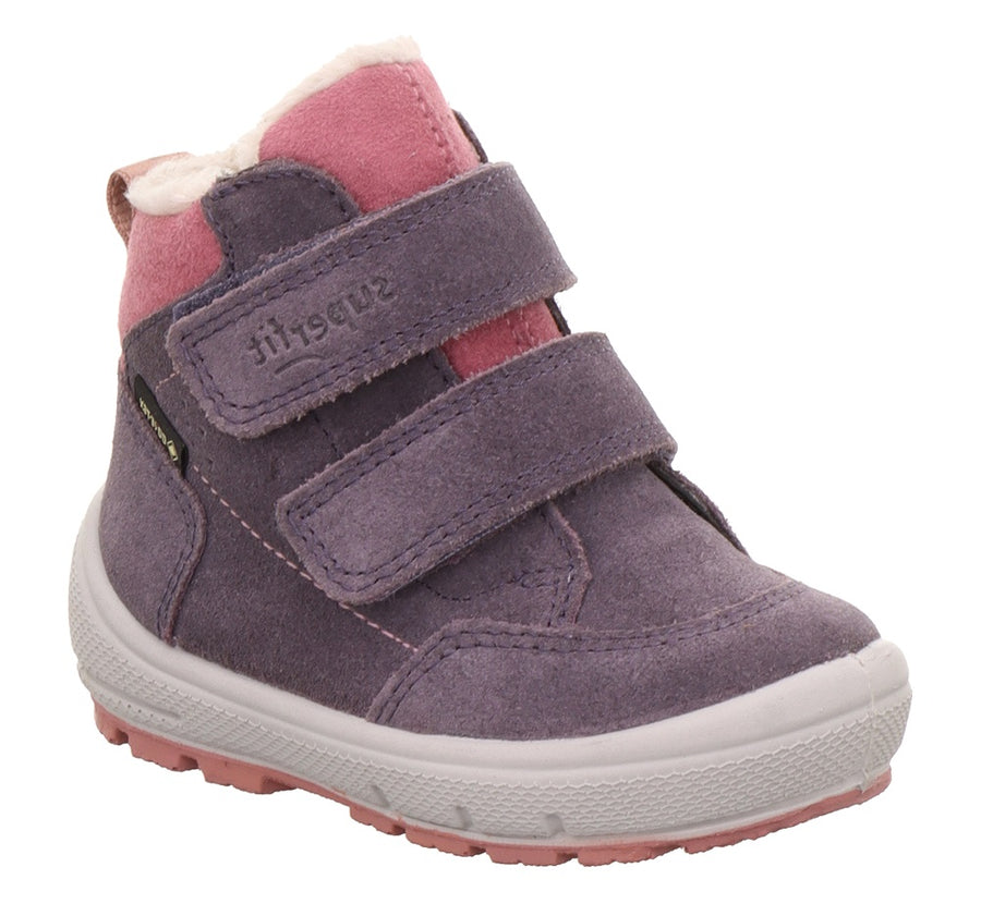 Superfit Groovy 1-006319-8500 Girls Lilac Waterproof Boots