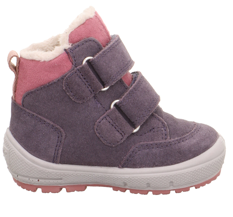 Superfit Groovy 1-006319-8500 Girls Lilac Waterproof Boots