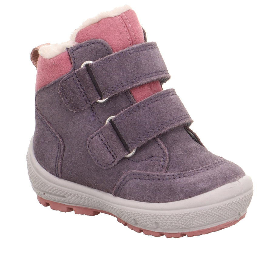 Superfit Groovy 1-006319-8500 Girls Lilac Waterproof Boots