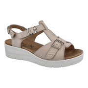 DB Shoes Francesca 75271H Ladies Beige Nubuck Sandals