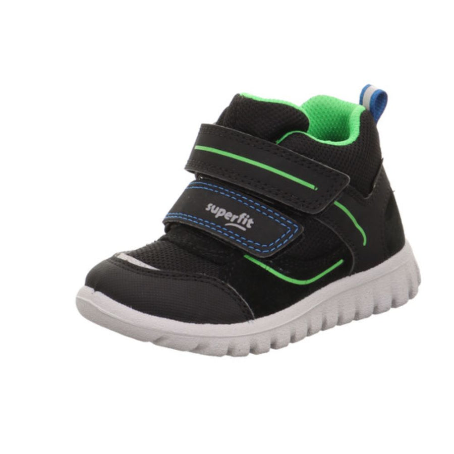 Superfit Sport7 Mini 1-006189-0000 Black Green Trainers