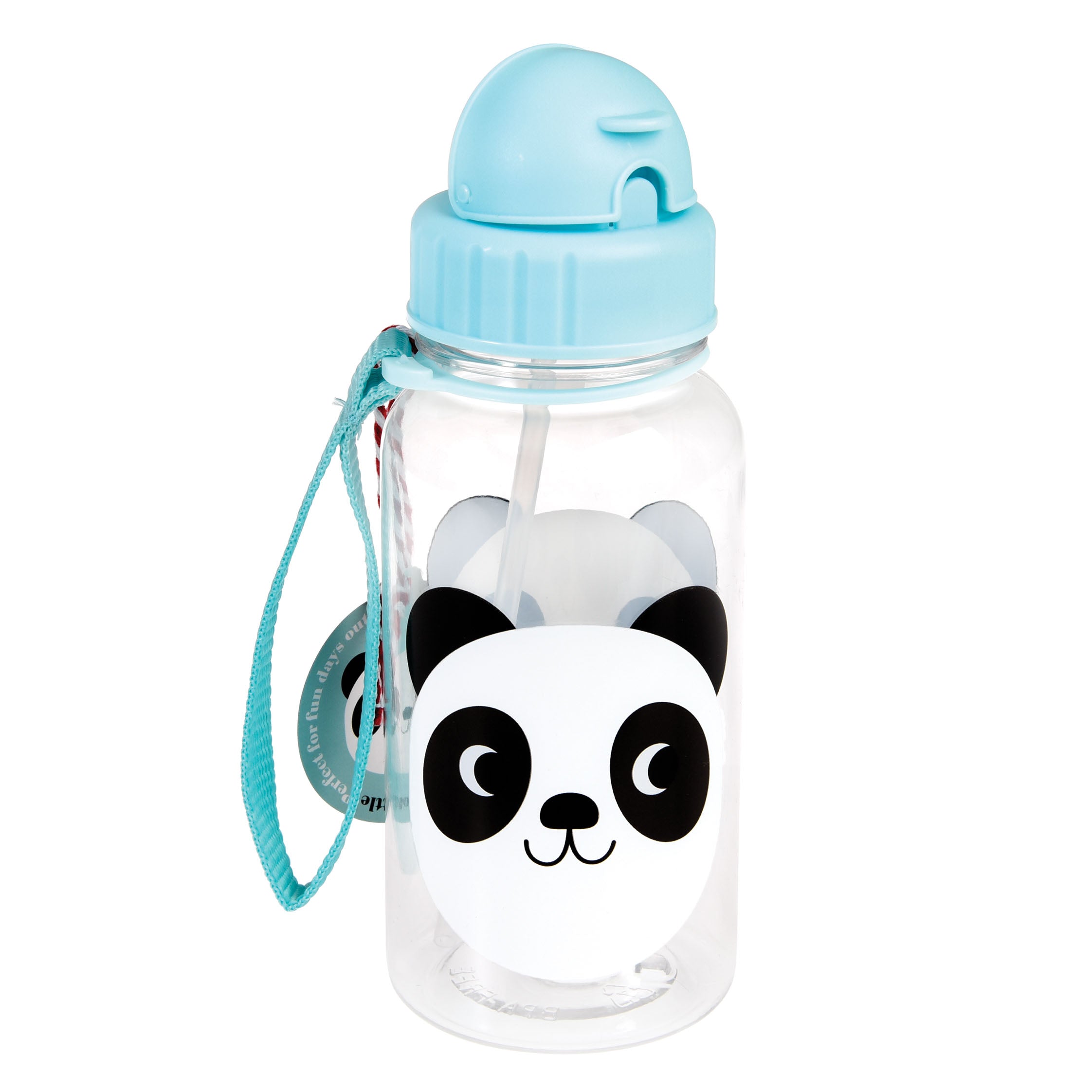 Rex Children's Water Bottle with Straw 500ml Miko The Panda