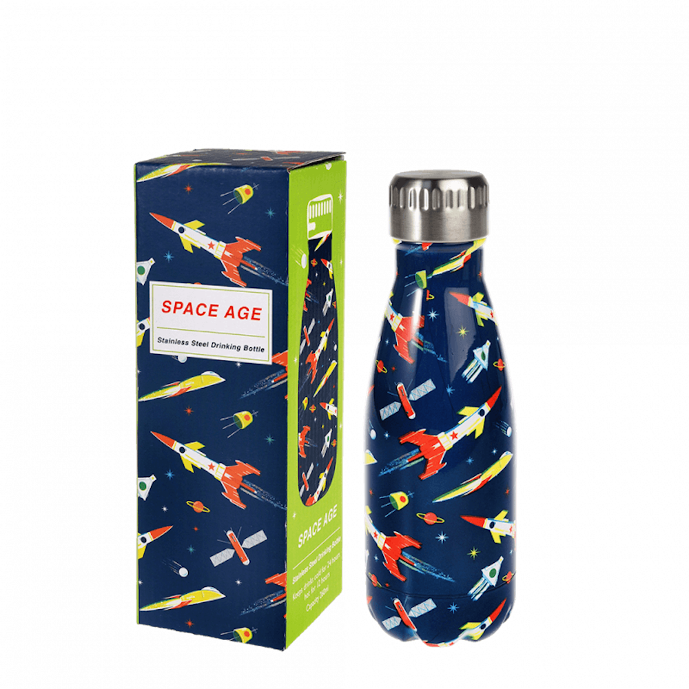 Rex Stainless Steel Water Bottle Space Age 260ml