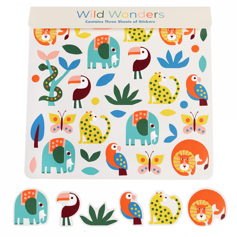 Rex WILD WONDERS STICKERS 29164