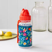 Rex Children's Water Bottle with Straw 500ml Fairies in the Garden