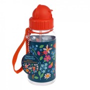 Rex Children's Water Bottle with Straw 500ml Fairies in the Garden