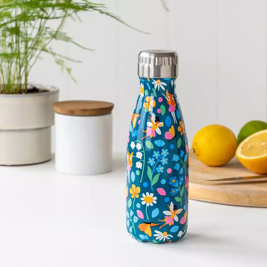 Rex Children's Stainless Steel Water Bottle Fairies in the Garden 260ml 29568