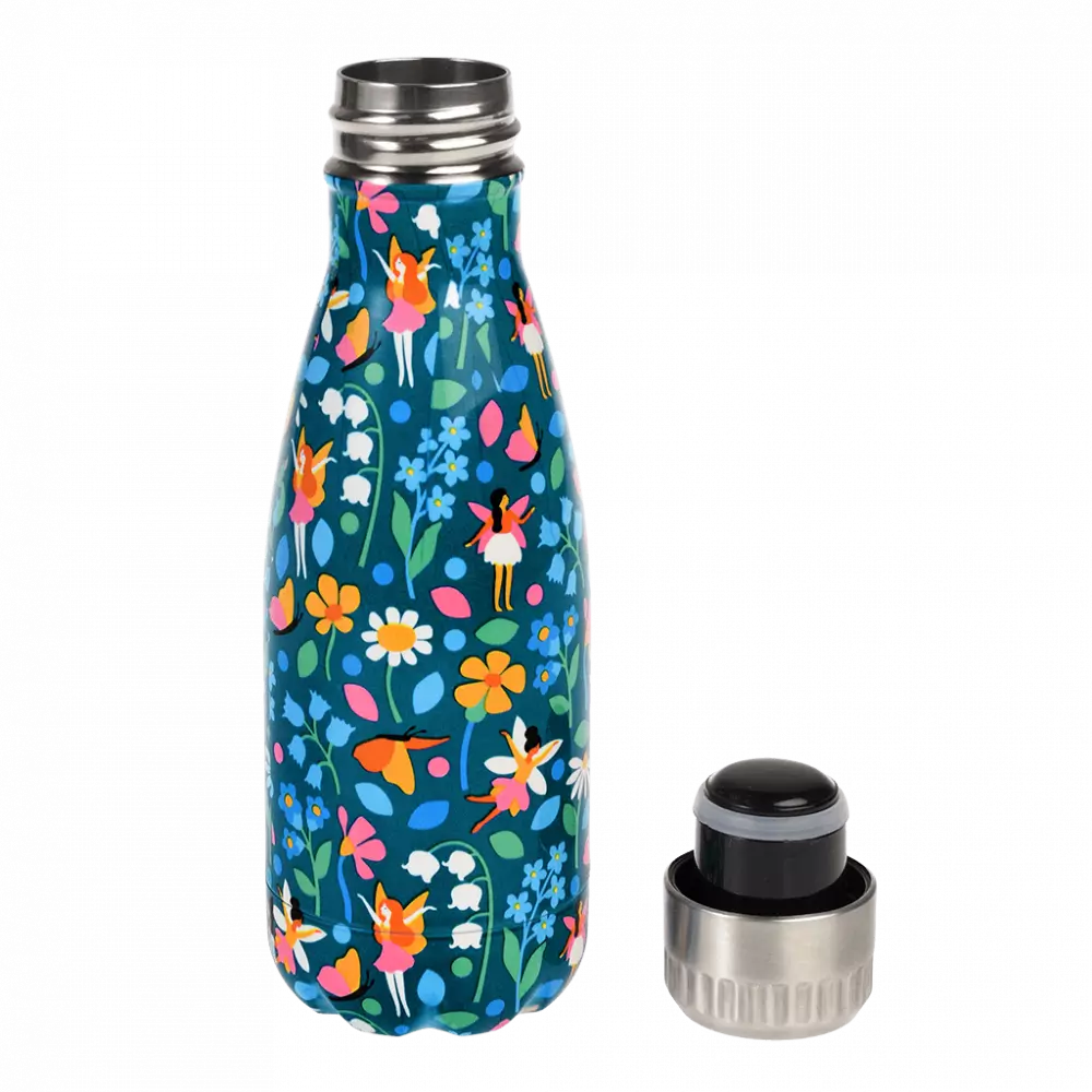 Rex Children's Stainless Steel Water Bottle Fairies in the Garden 260ml 29568