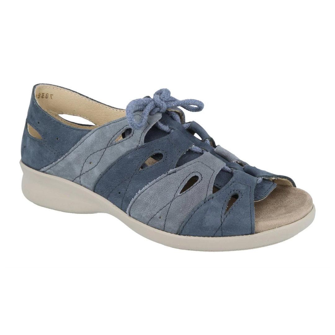 DB Shoes Hazel 78386W Ladies Blue Sandals