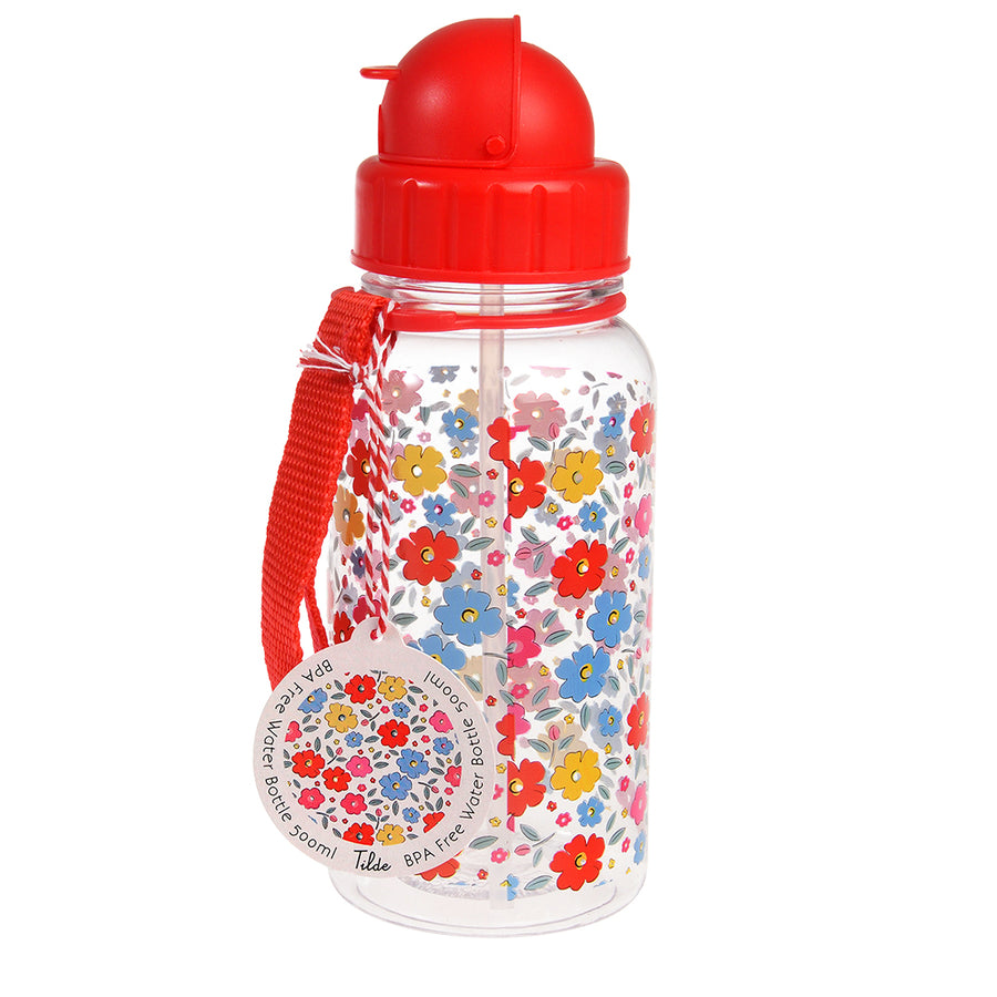 Rex Children's Water Bottle with Straw 500ml