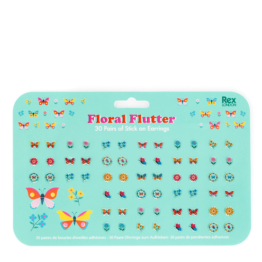 Rex Children's Stick On Earrings