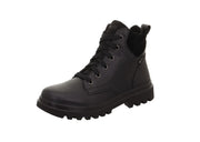 Superfit Abby 1-000612-0000 Girls Black Leather Gore-tex Ankle Boot