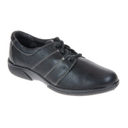 DB Wider Fit Shoes Glossop 8E 70309A Black Shoes