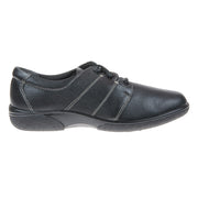 DB Wider Fit Shoes Glossop 8E 70309A Black Shoes