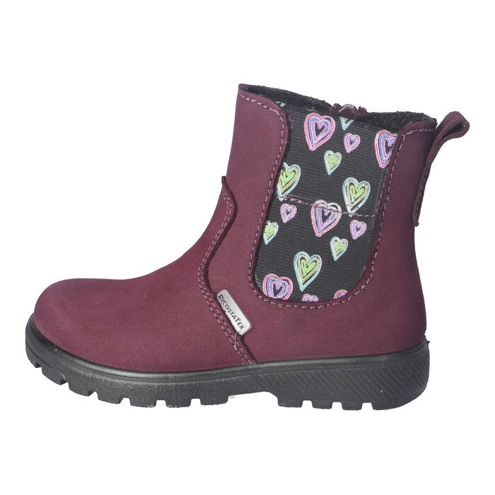 Ricosta 50 7701402/381 Anna Plum Girls Waterproof Boot
