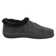 DB Shoes Talala 72986A Black Felt Slippers