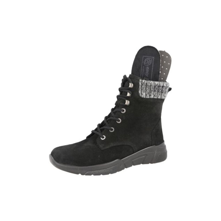 DB Shoes Acre 6V 77197A Black Ladies Boot