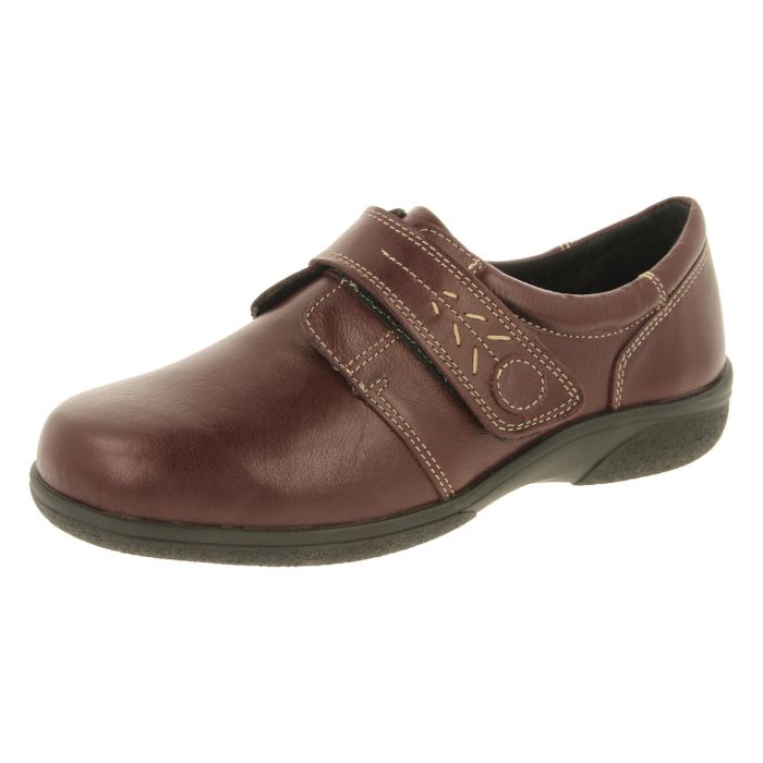 DB Shoes RORY 70989B Ladies Burgundy 6V Width Shoe