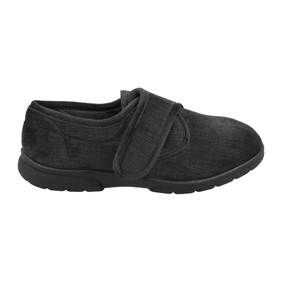 DB Shoes Hallam 6V 84008A Black Slippers