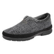 DB Shoes Graham 89270N 2V Navy / Black Mens House Shoe / Slipper