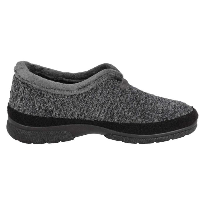 DB Shoes Graham 89270N 2V Navy / Black Mens House Shoe / Slipper