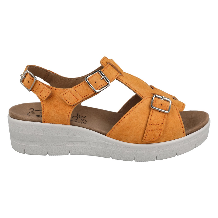 DB Shoes Francesca 75271Y Ladies Orange Sandals