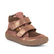 Froddo Barefoot Autumn-Tex G3110254-12 Girls Waterproof Pink / Gold Boot