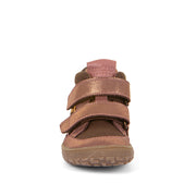 Froddo Barefoot Autumn-Tex G3110254-12 Girls Waterproof Pink / Gold Boot