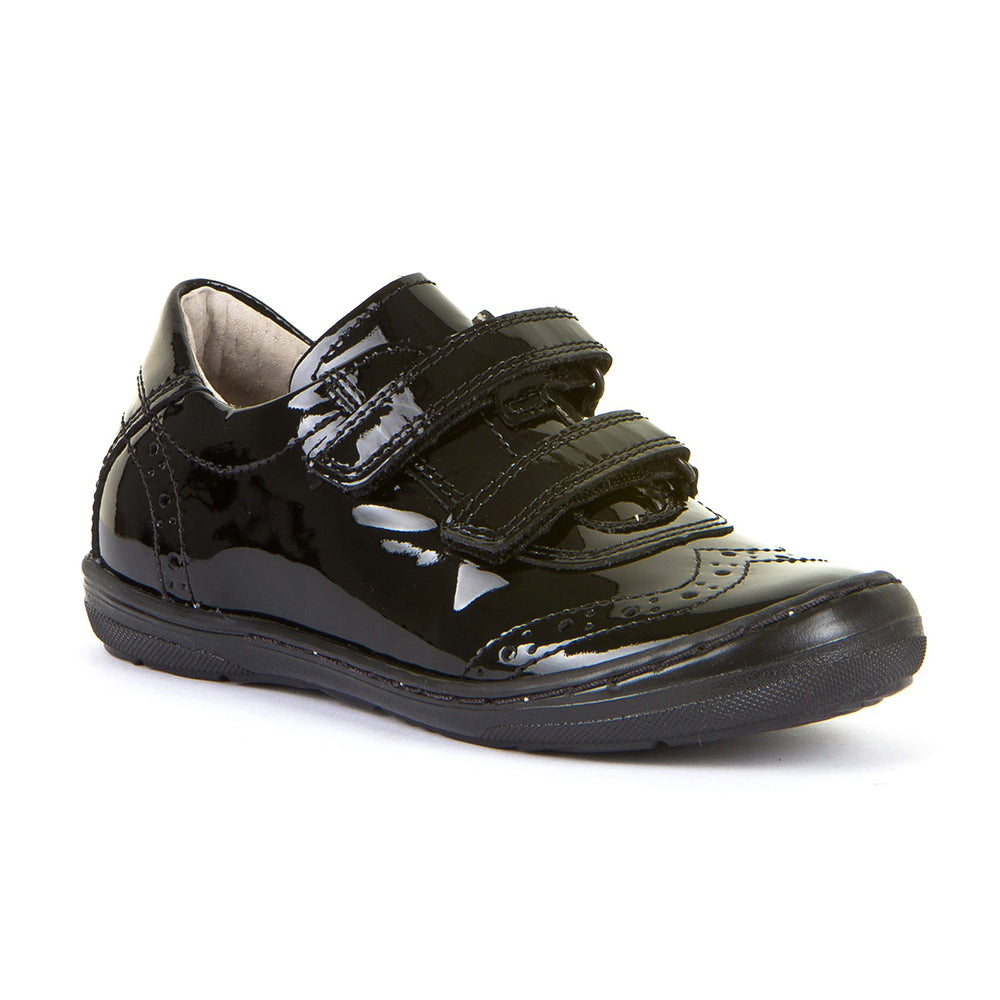 Froddo Mia D G3130117-1 Black Patent School Shoes