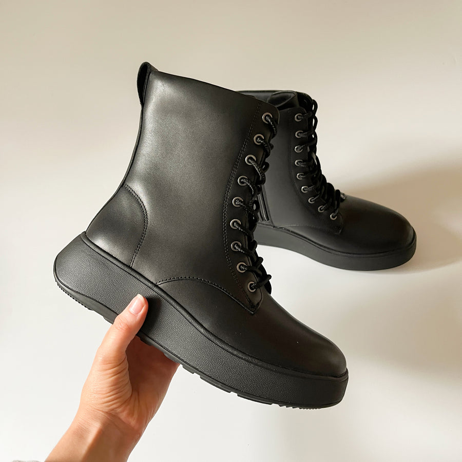 Fitflop F-Mode Flow Platform Ankle Boots Gm4-090