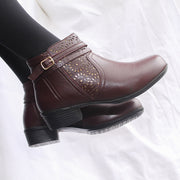 DB Shoes Sky 2V 75092R Burgundy Boots