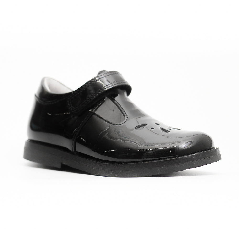 Froddo Breeze G3140073-19 Black Patent School Shoes