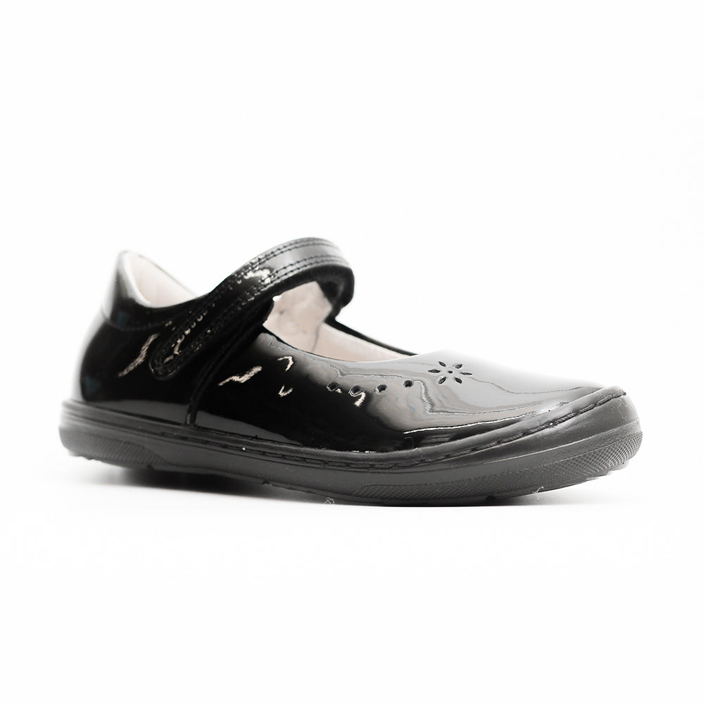 Froddo Fiona G-3140053-1 Black Patent School Shoes