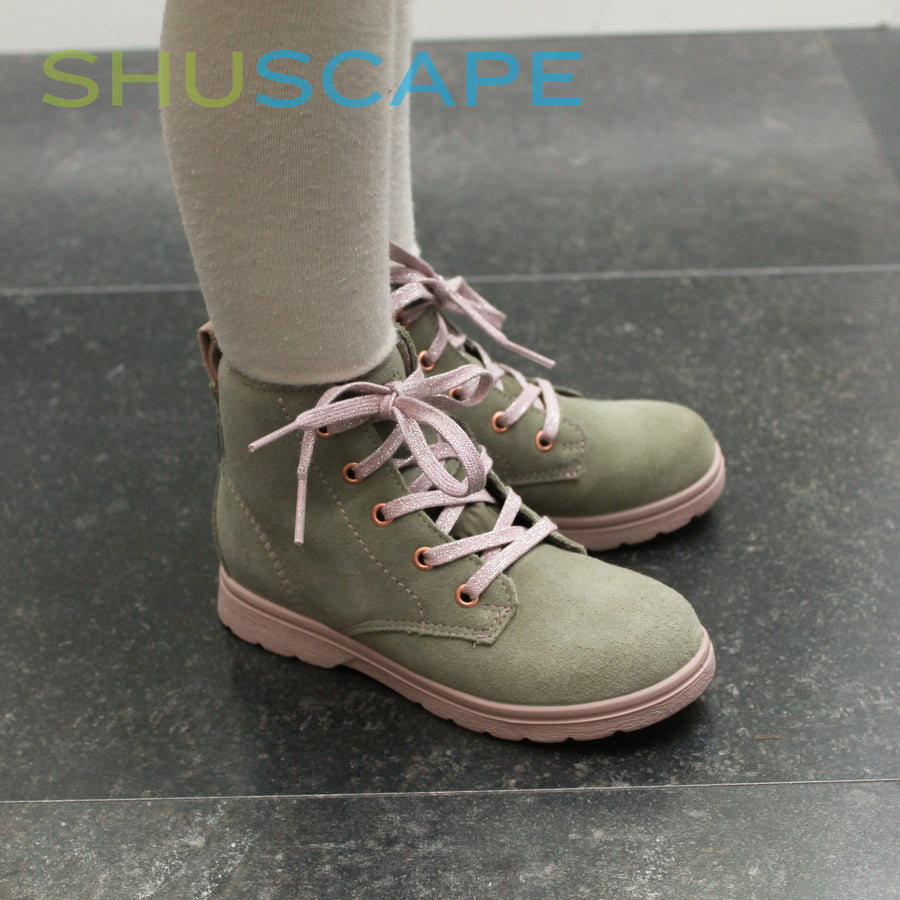 Ricosta Ilvy 50 2500102/530 Girls Eucalyptus Waterproof Boot