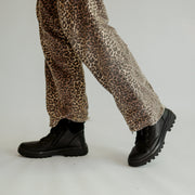 Superfit Abby 1-000612-0000 Girls Black Leather Gore-tex Ankle Boot