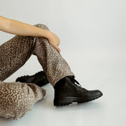 Superfit Abby 1-000612-0000 Girls Black Leather Gore-tex Ankle Boot