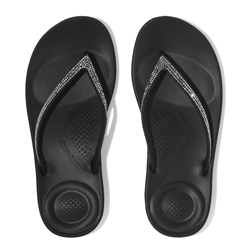 Fitflop iQushion Black Sparkle  R08-001