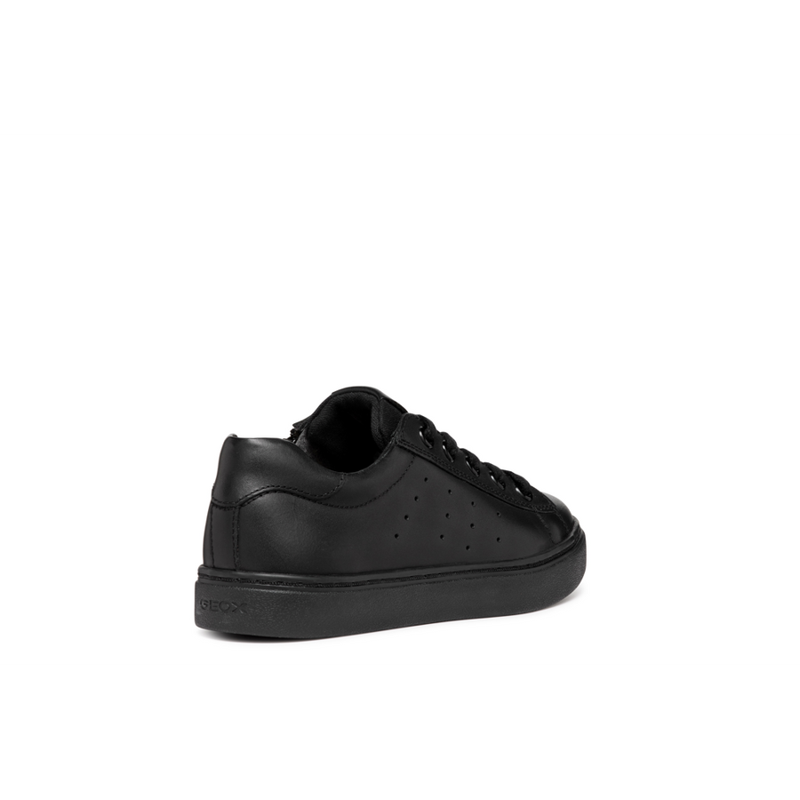Geox J Nashik A J45ECA 08510 Black School Shoes
