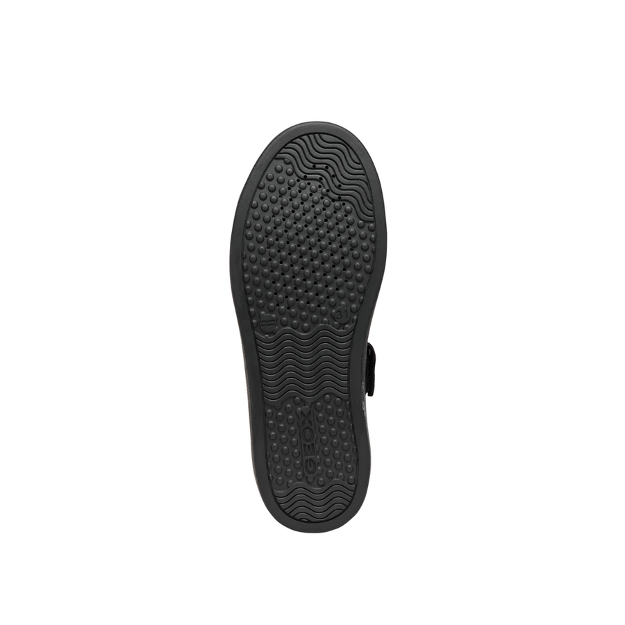 Geox J Nashik A J45ECA 08510 Black School Shoes