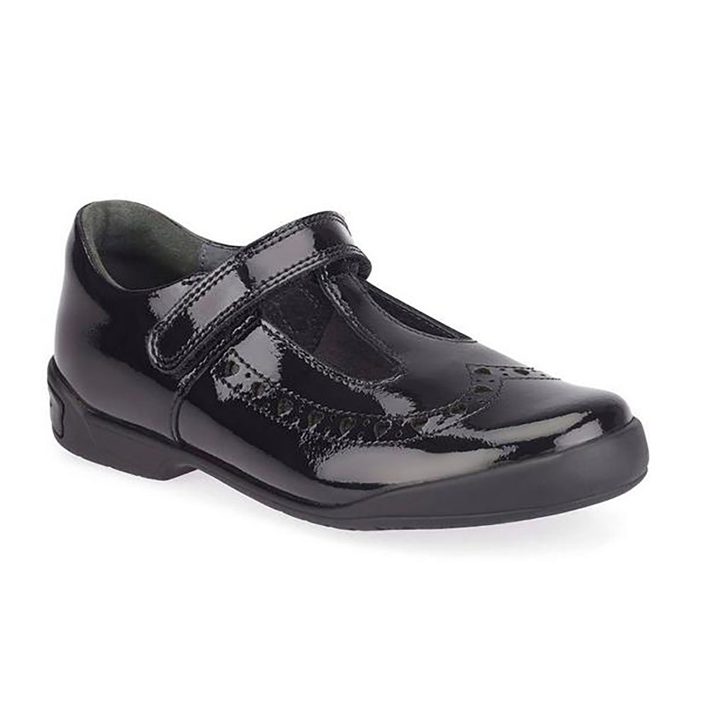 Startrite Leapfrog 2789_3 Black Patent School Shoes