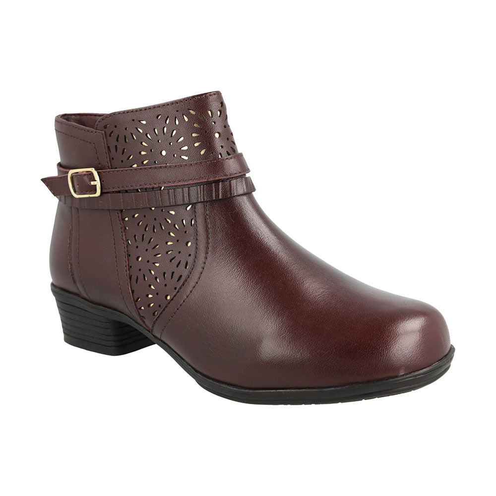 DB Shoes Sky 2V 75092R Burgundy Boots