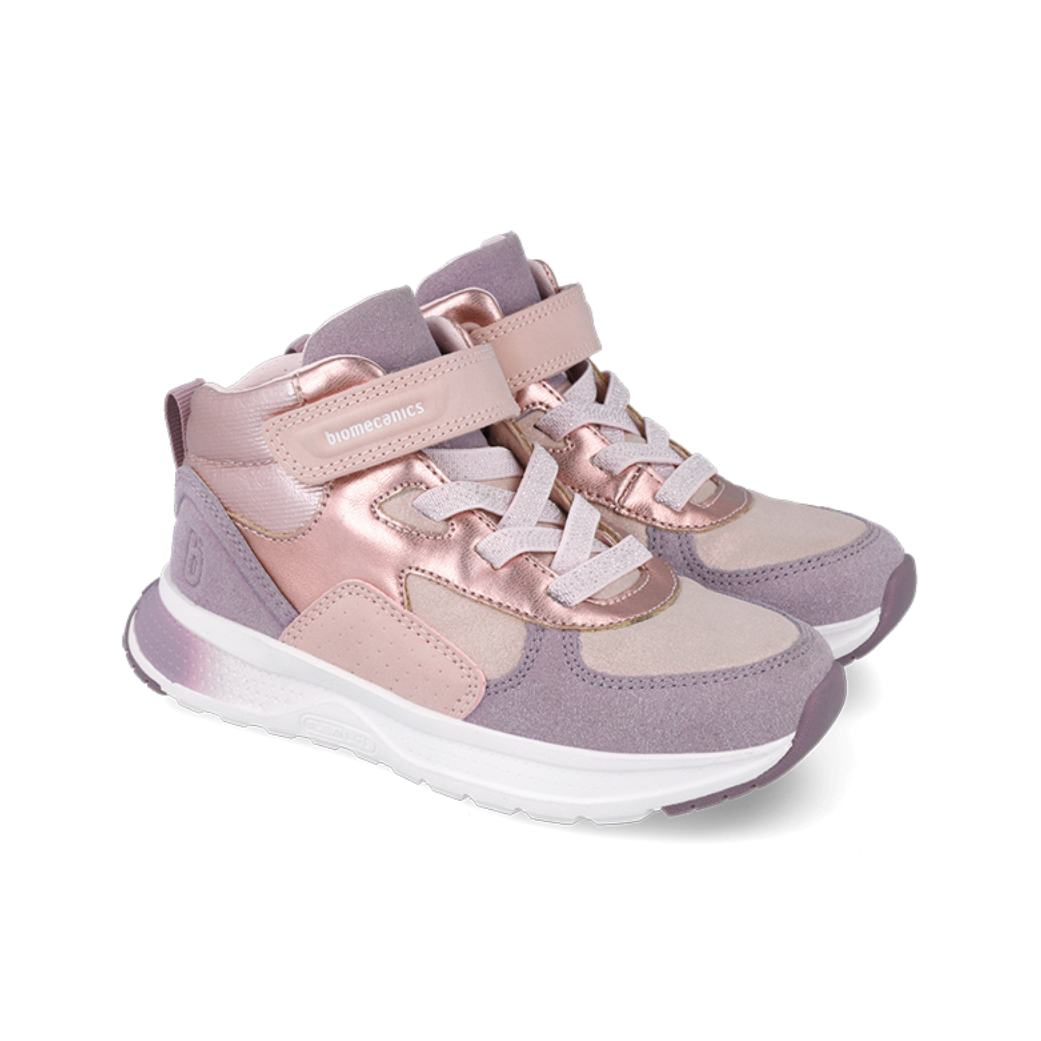 Biomecanics 251251-B032FM Waterproof Girls Pink Hi-Top