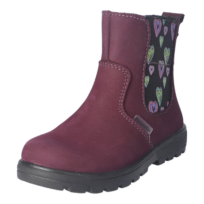 Ricosta 50 7701402/381 Anna Plum Girls Waterproof Boot
