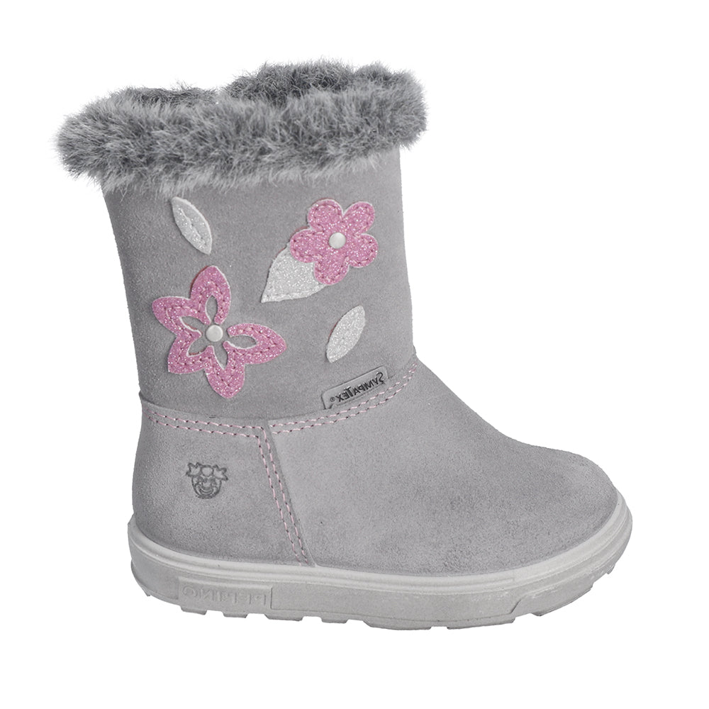 Ricosta Umi Grey 50 2701602/450 Girls Grey Waterproof Boot