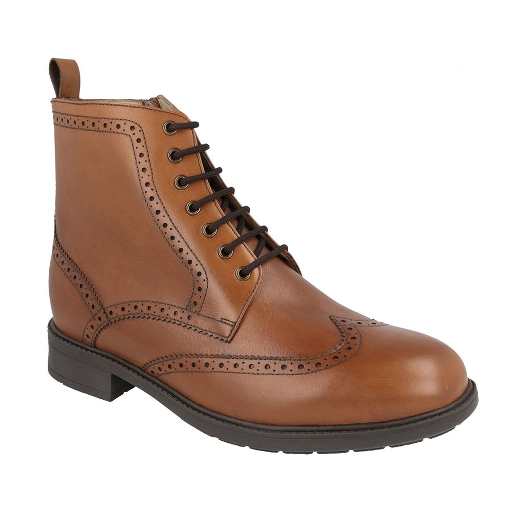 DB Shoes Helsinki 87188T Tan Boots