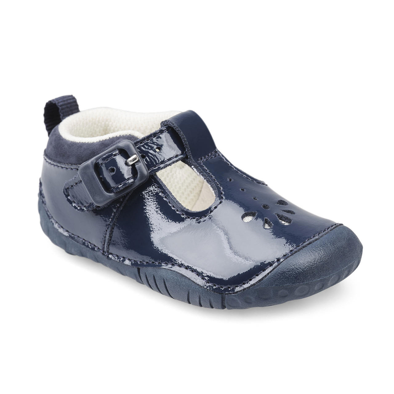 Startrite Baby Bubble 0773_9 Navy Patent Shoes