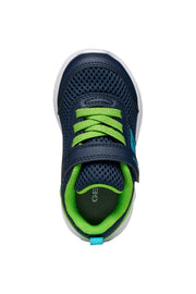 Geox B SPRINTYE BOY B454UC 01454 C0749 Boys Navy / Lime Trainer