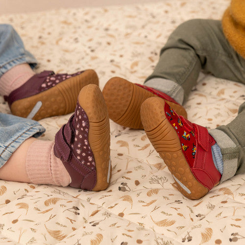 Start-rite 0823_18 Little Smile Burgundy Pre Walkers Girls Shoe