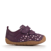 Start-rite 0823_18 Little Smile Burgundy Pre Walkers Girls Shoe