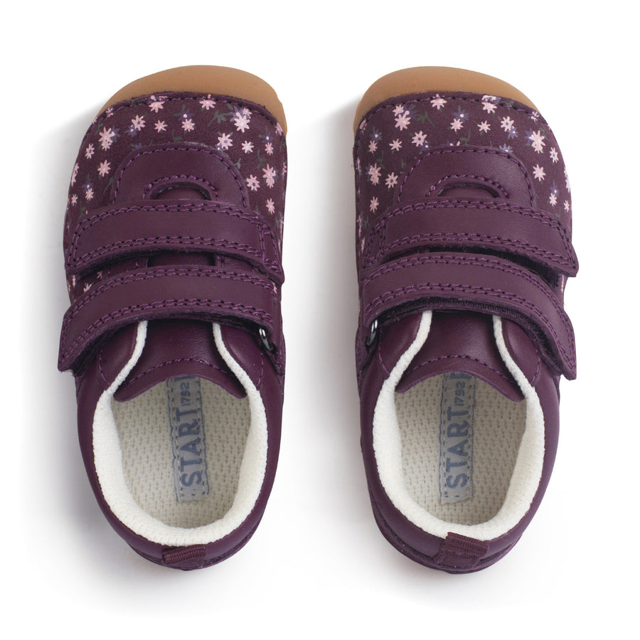 Start-rite 0823_18 Little Smile Burgundy Pre Walkers Girls Shoe